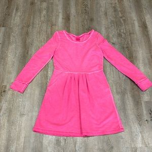 Pretty in Pink, girls size 10/12 dress with pockets
